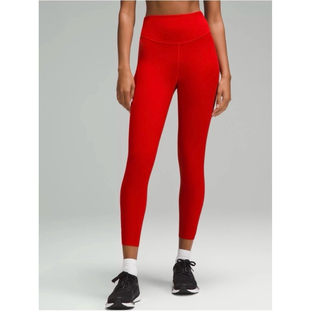 Lululemon Base Pace High-Rise Running Leggings Red Size 2